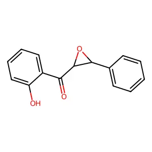 Methanone, (2-hydroxyphenyl)(3-phenyloxiranyl)- structure