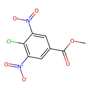 Methyl 4-chloro-3,5-dinitrobenzoate structure