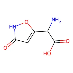 鹅膏蕈氨酸 structure