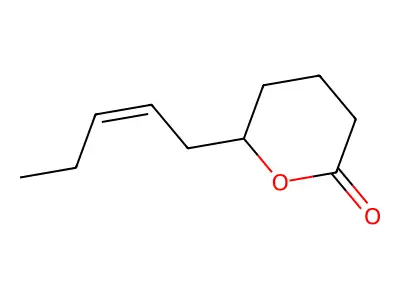 茉莉内酯 structure