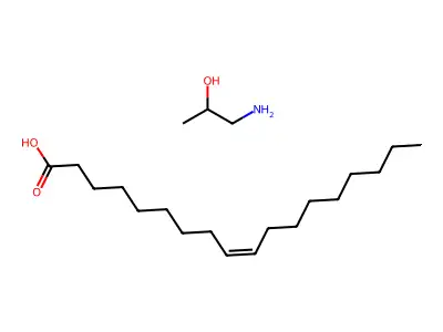 Isopropanolamine oleate structure