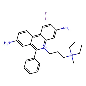 碘化丙啶 structure