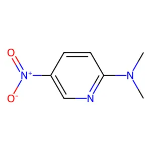 N,N-dimethyl-5-nitropyridin-2-amine structure