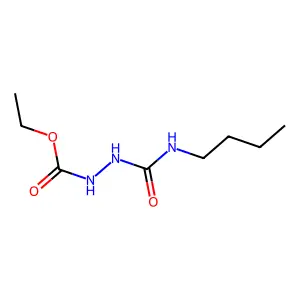 Ethyl 2-(butylcarbamoyl)hydrazine-1-carboxylate structure