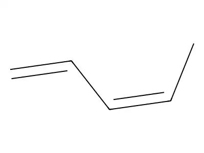 1,3-Pentadiene, (3Z)- structure
