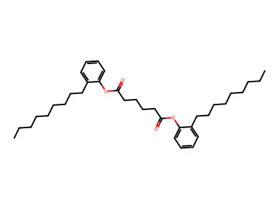 Bis(nonylphenyl) adipate structure