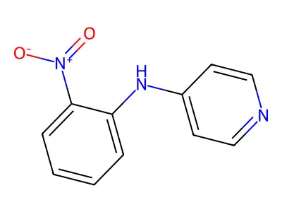 N-(2-nitrophenyl)pyridin-4-amine structure