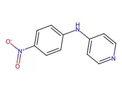 N-(4-硝基苯基)吡啶-4-胺 structure