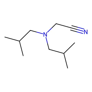 二异丁基氨基乙腈 structure