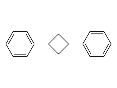 (3-Phenylcyclobutyl)benzene structure