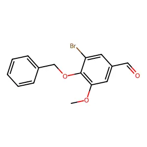 4-(Benzyloxy)-3-bromo-5-methoxybenzaldehyde structure