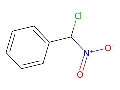 [Chloro(nitro)methyl]benzene structure