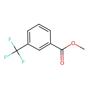 Methyl 3-(trifluoromethyl)benzoate structure