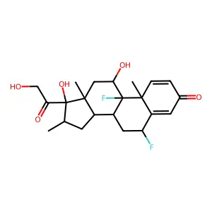 Diflorasone structure