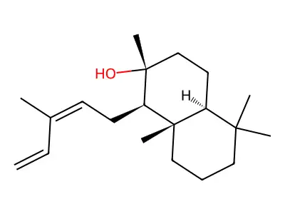顺-冷杉醇 structure