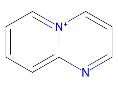 Pyrido[1,2-a]pyrimidin-5-ium structure