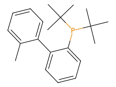 2-(Di-tert-butylphosphino)-2'-methyl-1,1'-biphenyl structure