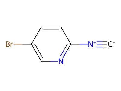 5-Bromo-2-isocyanopyridine structure
