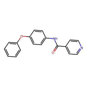 N-(4-Phenoxyphenyl)isonicotinamide structure