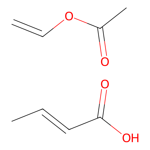 2-Butenoic acid, polymer with ethenyl acetate structure