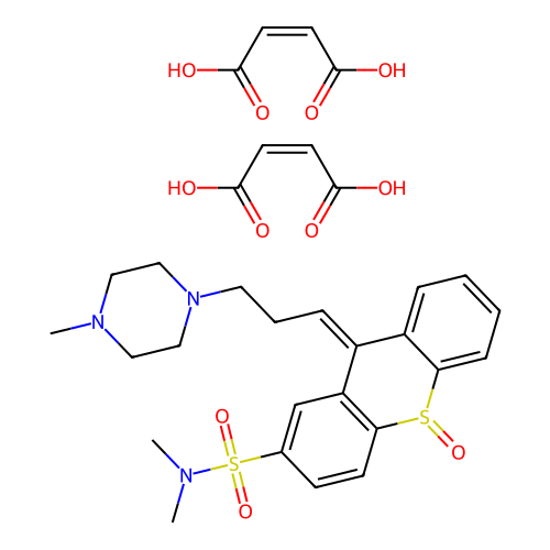 (Z)-Thiothixene Sulfoxide Dimaleate structure