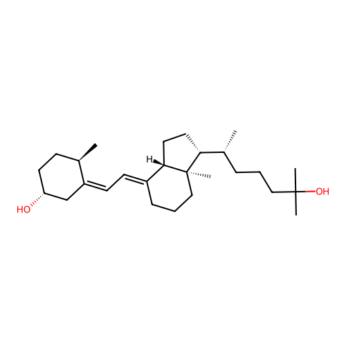 25-Hydroxydihydrotachysterol(3) structure