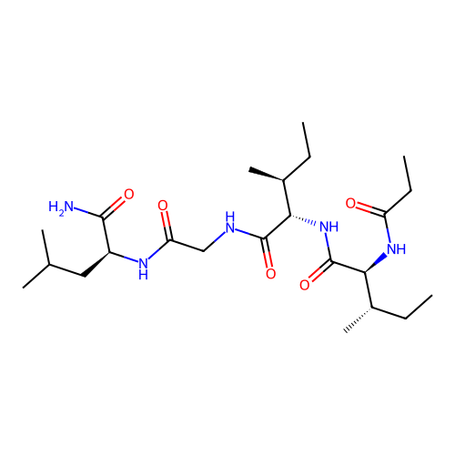 PROPIONYL-IIGL-NH2 structure