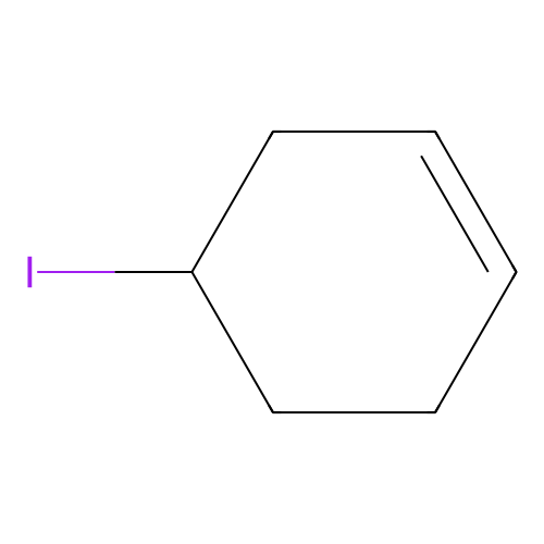 Cyclohexene, 4-iodo structure