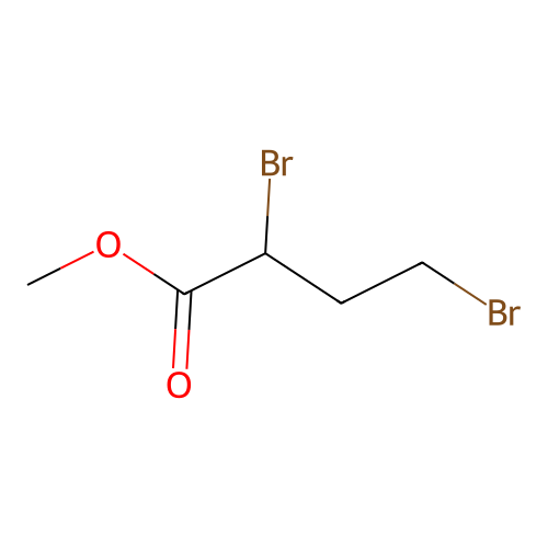 Methyl 2,4-dibromobutanoate structure