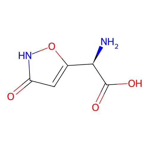 Ibotenic acid, (R)- structure