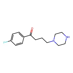 1-(4-Fluorophenyl)-4-(piperazin-1-yl)butan-1-one structure