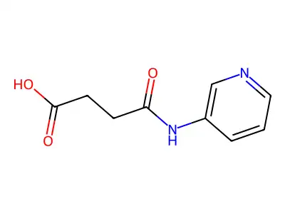 N-(3-Pyridyl)succinamic acid structure
