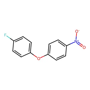 Benzene, 1-fluoro-4-(4-nitrophenoxy)- structure
