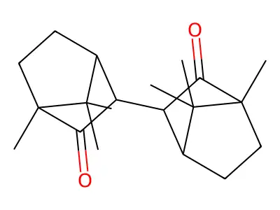 D-Alpha,alpha'-bicamphor structure