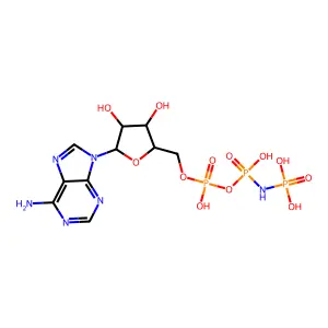 5'-腺苷酰基亚氨基二磷酸 structure