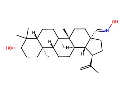 Betulinaldehyde oxime structure