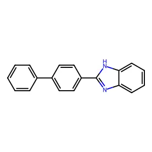 1H-Benzimidazole, 2-(1,1'-biphenyl)-4-yl- structure