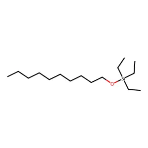 1-Triethylsilyloxydecane structure