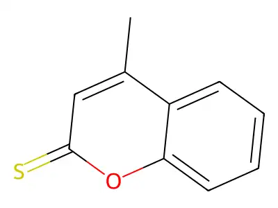 4-Methylchromene-2-thione structure