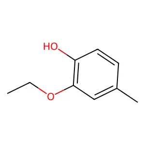 Phenol, 2-ethoxy-4-methyl- structure