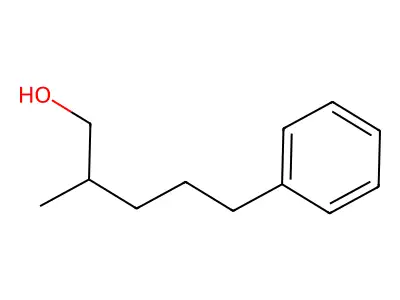 2-Methyl-5-phenylpentanol structure