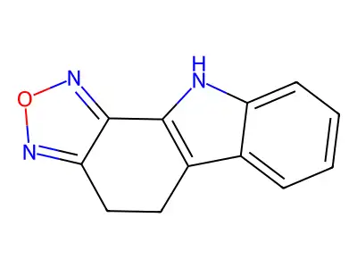 5,10-dihydro-4H-[1,2,5]oxadiazolo[3,4-a]carbazole structure