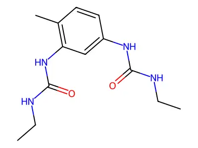 1,1'-(4-Methyl-1,3-phenylene)bis(3-ethylurea) structure