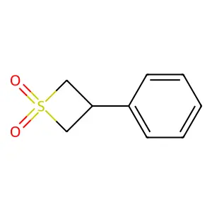 3-Phenylthietane 1,1-dioxide structure