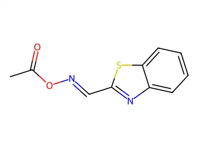 (1,3-Benzothiazol-2-ylmethylideneamino) acetate structure
