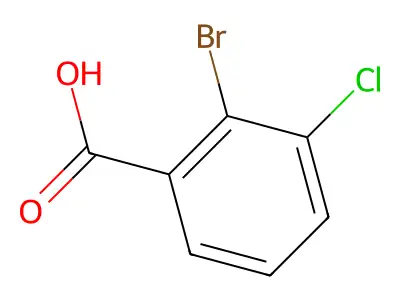 溴氯苯甲酸 structure