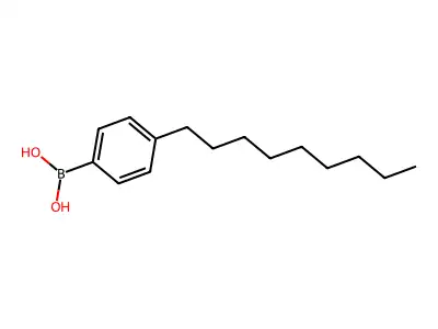 B-(4-Nonylphenyl)boronic acid structure