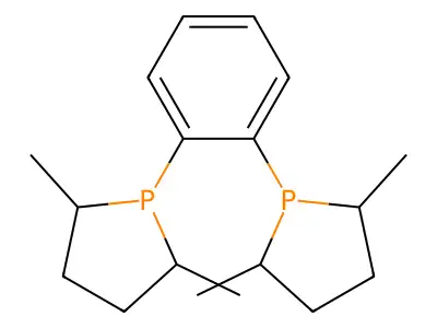 1,2-Bis[(2R,5R)-2,5-dimethylphospholano]benzene structure