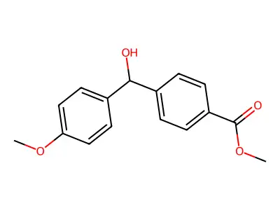 Methyl 4-[(4-methoxyphenoxy)methyl]benzoate structure