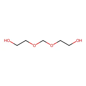 Ethanol, 2,2'-(methylenebis(oxy))bis- structure